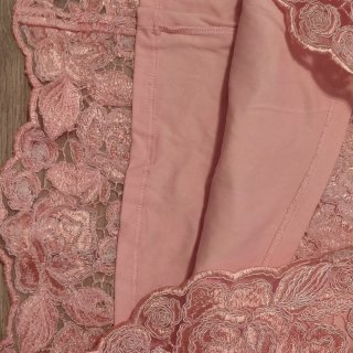 Vestido Adolfo Domínguez Salmón Floral