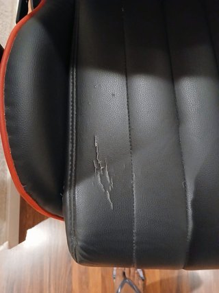 Silla Gamer AutoFull Ergonómica Negra/Naranja