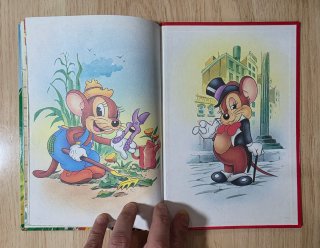 Clásico cuento Disney.El ratón de campo. Salvat.