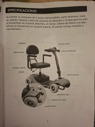 Moto Eléctrica Libercar SMART/LITIUM Scooter