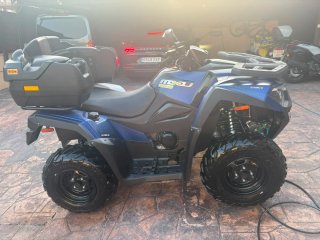 Quad Kymco MXU 550 Azul puede circular por autovía