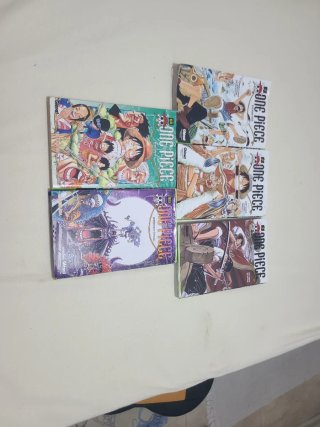 Lote libros one piece número: 1, 2, 3, 60 y 103
