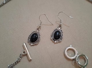 Set etnico collana, bracciale, orecchini