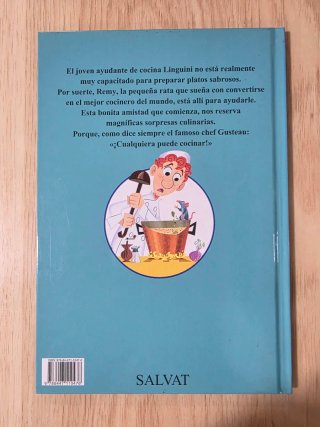 Clásico cuento Disney. "Ratatouille". Salvat.