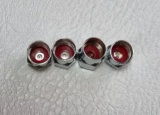 4 Tapones de Neumaticos con Logo Emblema Volvo