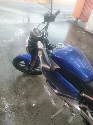 Moto Eléctrica Super Soco 125cc Azul/Blanca