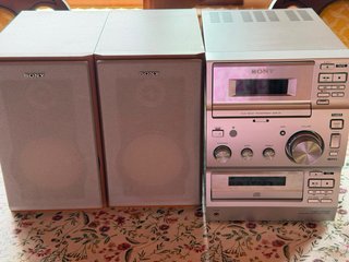 Equipo de música Sony