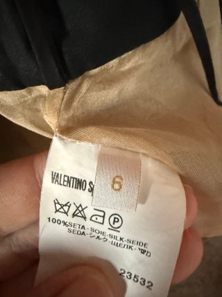 Vestido Valentino Negro