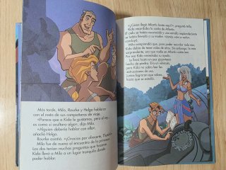 Clásico cuento Disney. "Atlantis". Salvat.
