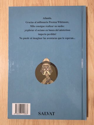 Clásico cuento Disney. "Atlantis". Salvat.