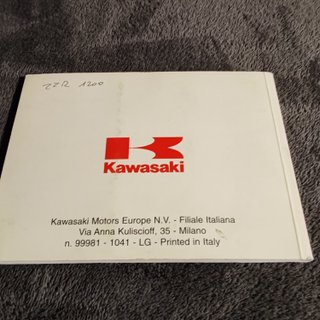 Livro de Manutenção Kawasaki