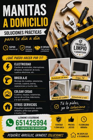 Manitas a domicilio