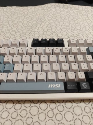 Teclado MSI GK600 TKL Wireless AZERTY