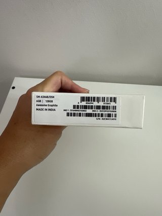 Caja Samsung Galaxy A34 5G