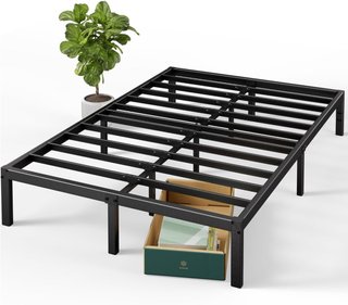 Base Cama Matrimonio 140x200 Metal Negra