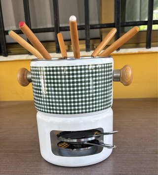 Set Fondue con 6 Tenedores