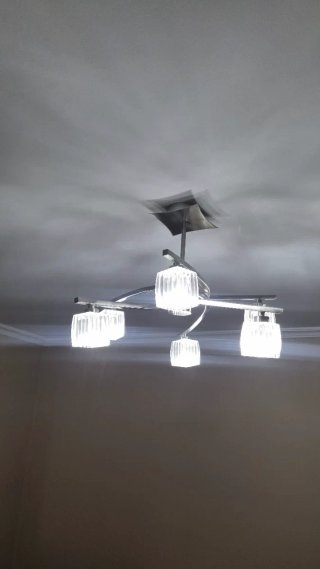 Lámpara de techo moderna 5 luces