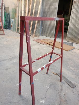 Caballete para cristales