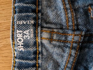 Shorts vaqueros niña