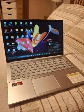 Portátil ASUS Vivobook Go 15 E1504FA Gris/Plata