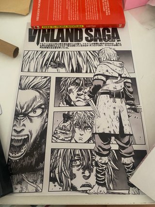 Póster Manga Vinland Saga