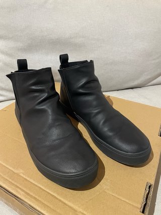 Botas Bershka Talla 43 Negro 29cm