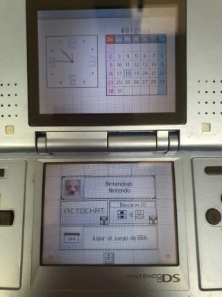 Nintendo DS Lite Azul Completa edición nintendogs