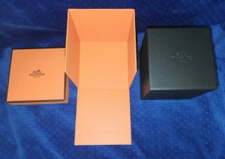 Set Embalaje Hermès Paris Reloj caja vacía estuche