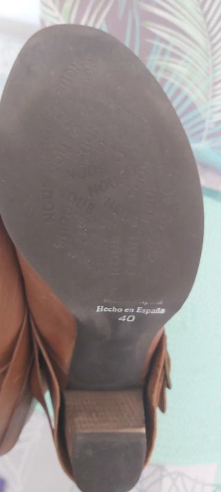 Botas de piel Made in Spain leather boots