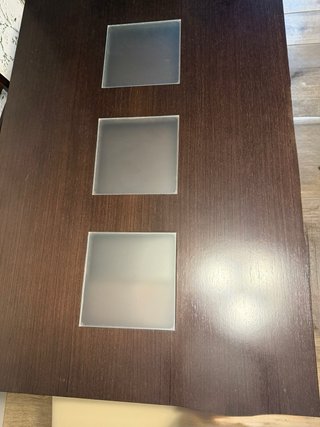 Mesa comedor extensible wengue 130-195cm