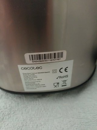 Motor Batidora Cecotec 1800W Black
