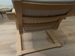 Mecedora Ikea Madera Beige