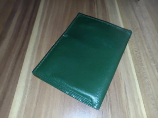Portafogli portacarte Rolex Verde vintage