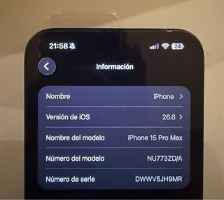 iPhone 15 Pro Max Negro
