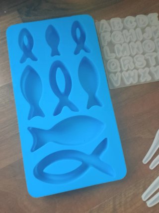 Juego moldes silicona figuras