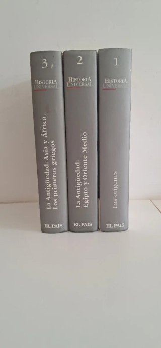 Pack 3 Libros Historia Universal.