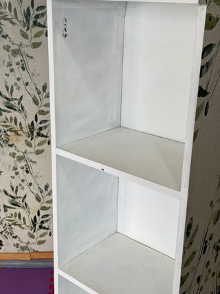 Estantería blanca 148x40x28