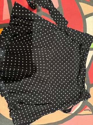 Falda pantalón Zara lunares