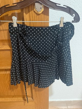 Falda pantalón Zara lunares