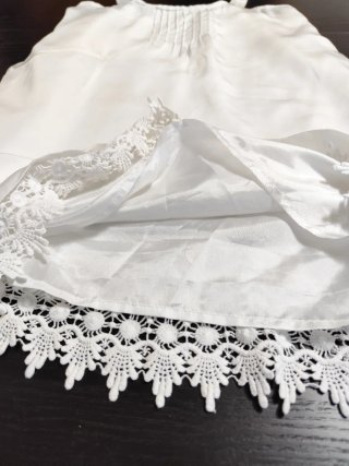 Vestido Branco com Rendas - Lanidor (M)