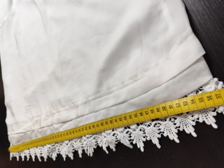 Vestido Branco com Rendas - Lanidor (M)