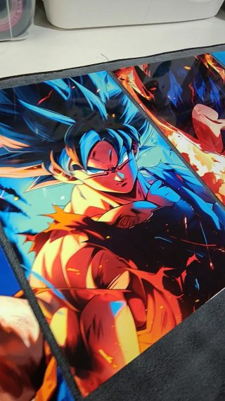 Póster Son Goku SSJ Blue Aluminio