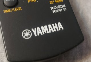 Mando Yamaha audio. Cd tape dvd md tuner