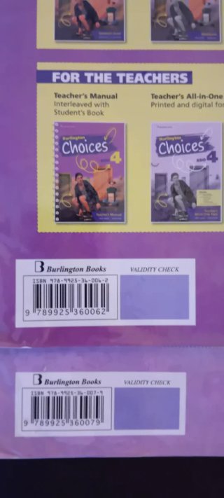 Burlington choices 4ESO.