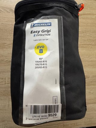 Cadenas Nieve Michelin Easy Grip Evo 8, 15”