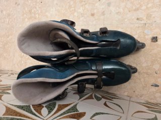 Patines en línea azules