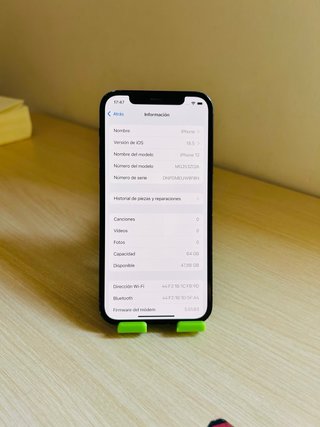 iPhone 12 64GB Negro 77%