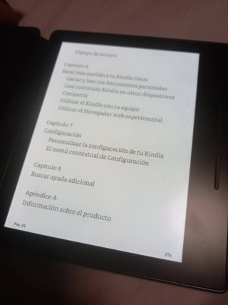 Kindle Oasis 8ª Gen Negro