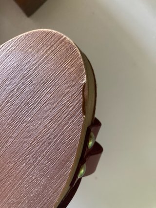 Sandalias de tacón de piel rojas