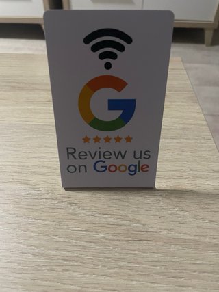 Tarjetas NFC Google Reviews